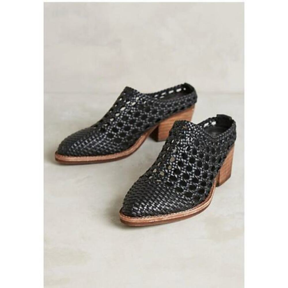 Jeffrey‎ Campbell Armadillo Mules in Black